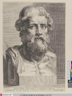 [Herme des sogenannten Demosthenes; Herm of the so-called Demosthenes]