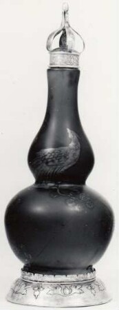 Doppelkürbisvase mit flambierter Glasur von Bernard Moore