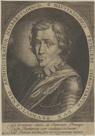 Bildnis des Princeps Christianvs Dvx Brvnsvicensis