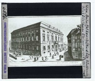 Wien, Österreichische Hofkanzlei (Bundeskanzleramt),Kleiner, Ansicht der Österreichischen Hofkanzlei (Druck)
