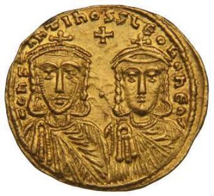 Byzanz: Constantinus V. mit Leo IV. und III.