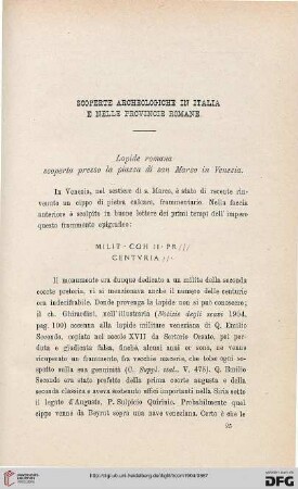 32: Scoperte archeologiche in Italia e nelle provincie romane, [5]