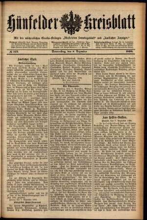 Ausgabe vom Donnerstag, den 08. Dezember 1898.
