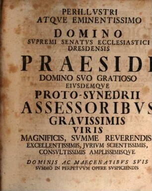 Exercitatio iur. de eo quod iudici competit ex officio secundum ordinationem processus Saxonici recognitam