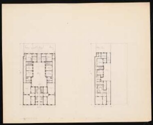 Wohnhaus Voßstraße, Berlin-Mitte: 2 Grundrisse