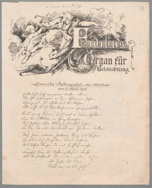 Fidibus : Organ für Beleuchtung ; Kneip-Zeitung d. Allotria. [5.] 1875