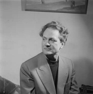Porträt von Professor Heinrich Kilger, Bühnenbildner : Porträt von Heinrich Kilger