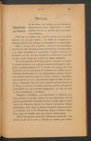 Exposición de pintura.