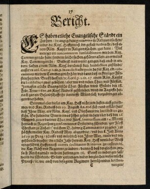17-24, Bericht
