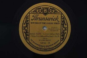Magic flute : In diesen heil'gen Hallen (Within this hallowed dwelling); (act II) / Mozart