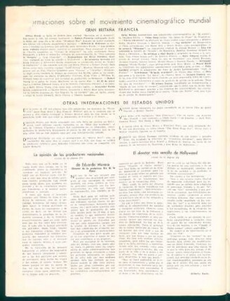 Otras informaciones de Estados Unidos