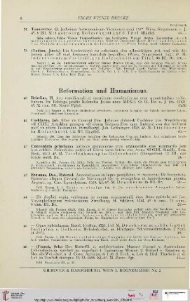 Reformation und Humanismus (Nr. 40-61)