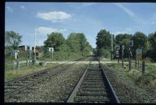 Bahnübergang in km 61+028