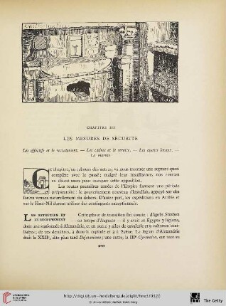 Chapitre III: Les mesures de sécurité