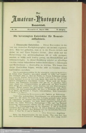 Die bevorzugten Entwickler für Momentaufnahmen