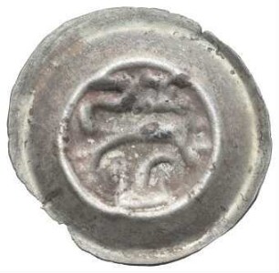 Fundmünze, Hohlpfennig, 1296 - 1412