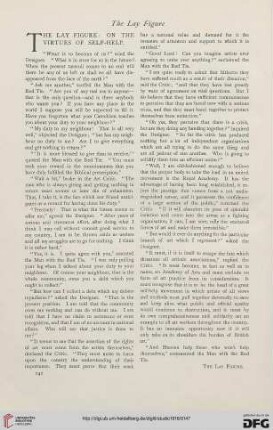 The lay figure:on the virtues of self-help