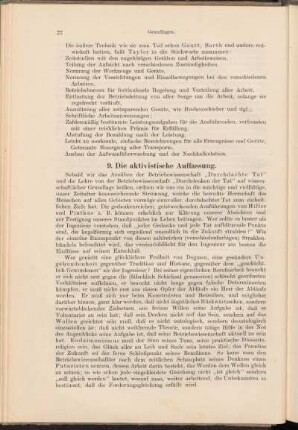 9. Die aktivistische Auffassung.