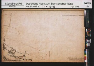 Hänichener Steinkohlenbauverein, Grubenbaue (1. Quadrant, Platte c)