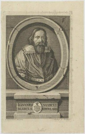 Bildnis des Ioannes Marcvs Marci a Kronland