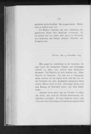 Berlin, den 14. December 1894.