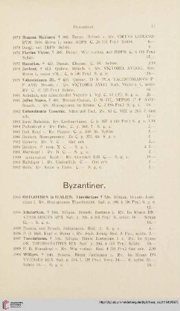 Byzantiner (Nr. 1993 - 2174)