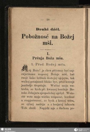 Druhi dźěl