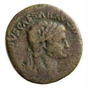 Münze, Sesterz, 41 - 50 n. Chr.