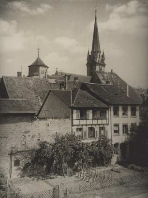 Blick auf Radolfzell am Bodensee : Blick auf Radolfzell am Bodensee. Radolfzeller Münster oder Münster Unserer Lieben Frau
