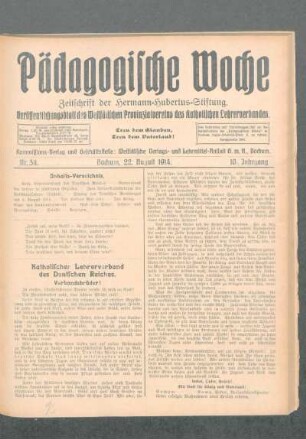 Katholischer Lehrerverband des Deutschen Reiches