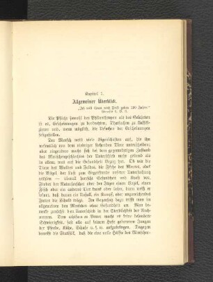 Kapitel 1. Allgemeiner Überblick.