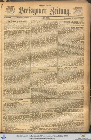 04.09.1901 (Erstes Blatt)