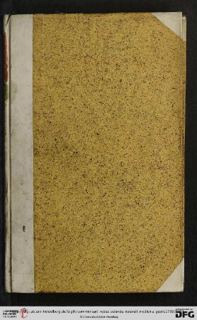 1: Commentarii de rebus in scientia naturali et medicina gestis