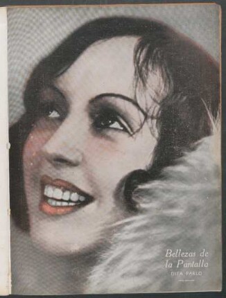 Bellezas de la Pantalla : Dita Parlo