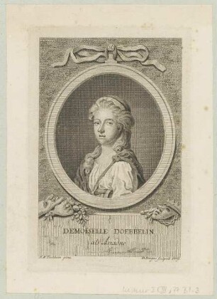 Bildnis der Demoiselle Doebbelin