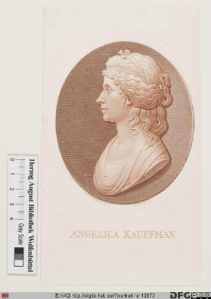 Bildnis Angelica (Maria Anna Catharina) Kauffmann