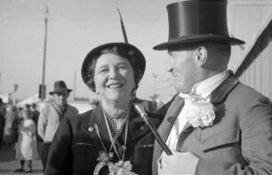 München: Liesl Karlstadt mit [Franz] Halmanseger