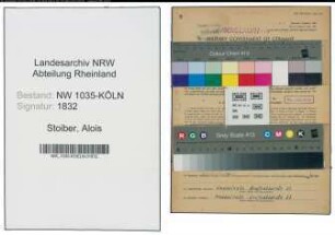 Entnazifizierung Alois Stoiber , geb. 01.01.1909 (Schlosser)