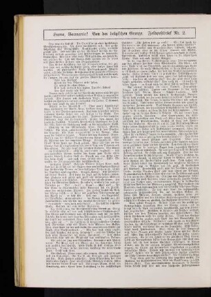 Hurra, Germania! Von der belgischen Grenze. Feldpostbrief Nr. 2.