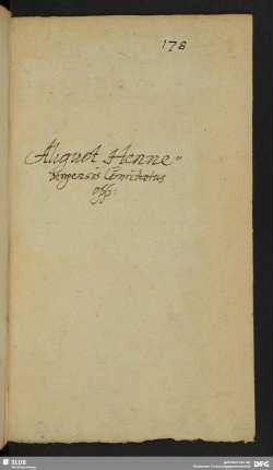 Aliquot Hennebergensis Comitatus opp[ida].