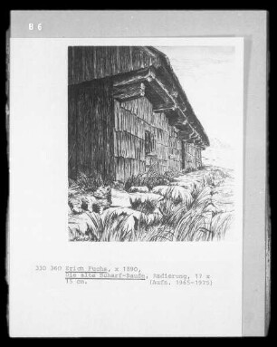Die alte Scharf-Baude
