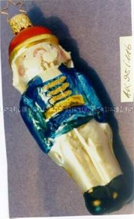 Moderner Christbaumschmuck - Nussknacker