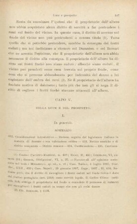 Capo V. Della luce e del prospetto
