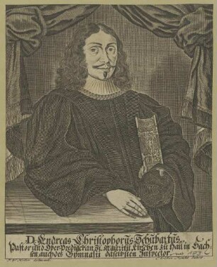 Bildnis des Andreas Christophorus Schubartus