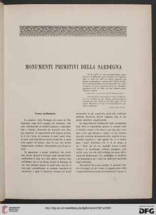 11: Monumenti primitivi della Sardegna