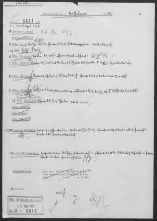 Bartholomä: Visitationsbericht mit Pfarrbericht 1956