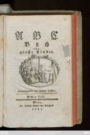 H. 1: ABC Buch für grosse Kinder
