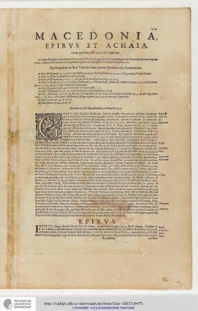 Macedonia, Epirus et Achaia