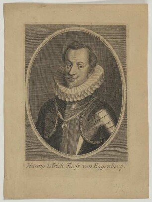 Bildnis des Hannss Ulrich Fürst von Eggenberg