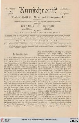 Heft 43 (9. September 1886)